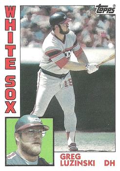 #20 Greg Luzinski - Chicago White Sox - 1984 Topps Baseball