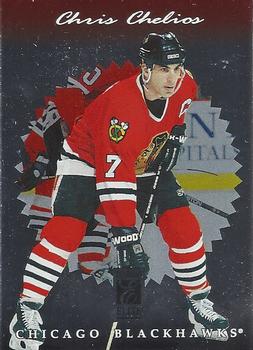 #20 Chris Chelios - Chicago Blackhawks - 1996-97 Donruss Elite Hockey