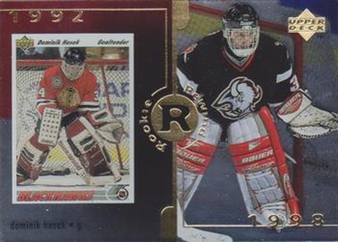 #20 Dominik Hasek - Buffalo Sabres - 1998-99 Upper Deck Gold Reserve Hockey