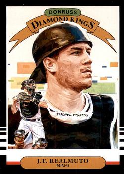 #20 J.T. Realmuto - Miami Marlins - 2019 Donruss Baseball