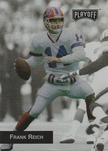 #20 Frank Reich - Buffalo Bills - 1993 Playoff Football