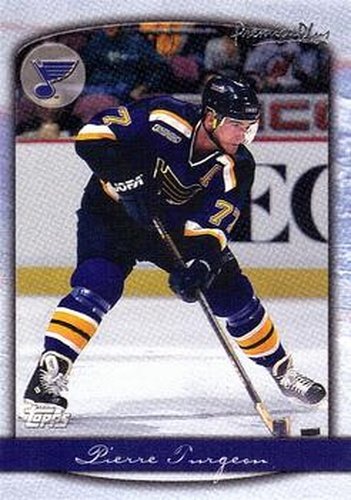 #20 Pierre Turgeon - St. Louis Blues - 1999-00 Topps Premier Plus Hockey