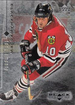 #20 Tony Amonte - Chicago Blackhawks - 1998-99 Upper Deck Black Diamond Hockey
