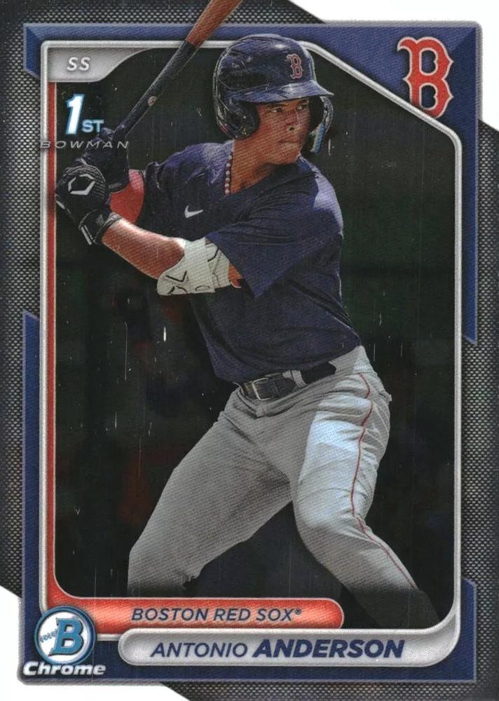 #BCP-20 Antonio Anderson - Boston Red Sox - 2024 Bowman - Chrome Prospects Baseball