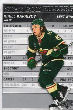 #SB-20 Kirill Kaprizov - Minnesota Wild - 2023-24 Upper Deck - Stat Box Fillers Hockey