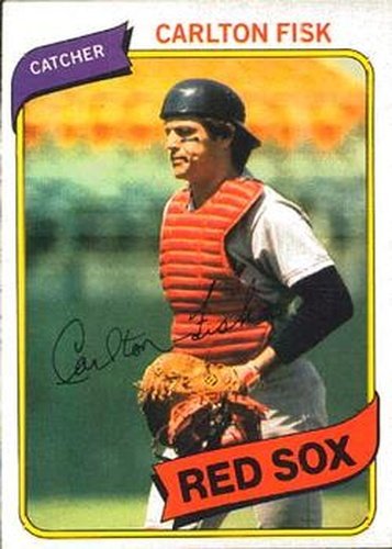 #20 Carlton Fisk - Boston Red Sox - 1980 O-Pee-Chee Baseball