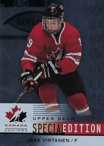 #SE-20 Jake Virtanen - Canada - 2014 Upper Deck Team Canada Juniors - Special Edition Hockey