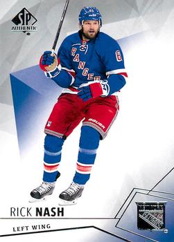 #20 Rick Nash - New York Rangers - 2015-16 SP Authentic Hockey