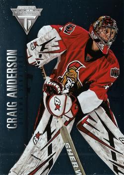 #20 Craig Anderson - Ottawa Senators - 2013-14 Panini Titanium Hockey