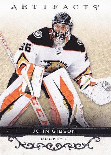 #20 John Gibson - Anaheim Ducks - 2021-22 Upper Deck Artifacts Hockey