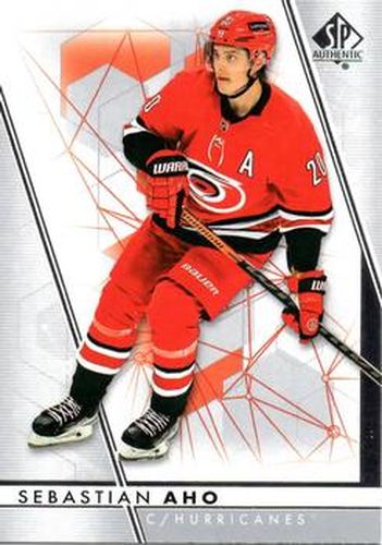 #20 Sebastian Aho - Carolina Hurricanes - 2022-23 SP Authentic Hockey
