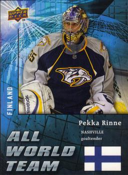 #AW20 Pekka Rinne - Nashville Predators - 2009-10 Upper Deck - All World Team Hockey
