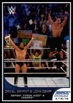 #20 Daniel Bryan / John Cena - 2016 Topps WWE Road to Wrestlemania Wrestling