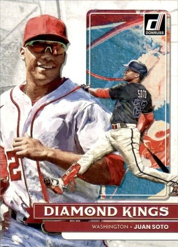 #20 Juan Soto - Washington Nationals - 2022 Donruss Baseball