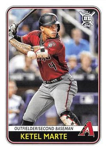 #210 Ketel Marte - Arizona Diamondbacks - 2020 Topps Big League Baseball