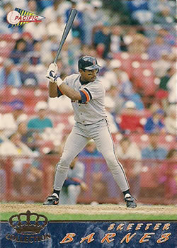 #210 Skeeter Barnes - Detroit Tigers - 1994 Pacific Baseball
