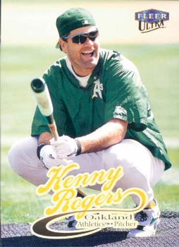 #210 Kenny Rogers - Oakland Athletics - 1999 Ultra Baseball