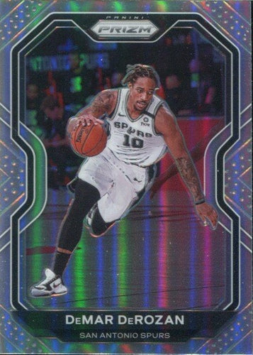 #210 DeMar DeRozan - San Antonio Spurs - 2020-21 Panini Prizm - Silver Prizms Basketball
