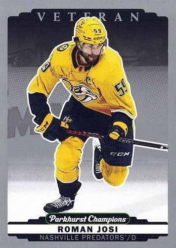 #210 Roman Josi - Nashville Predators - 2022-23 Parkhurst Champions - Silver Hockey