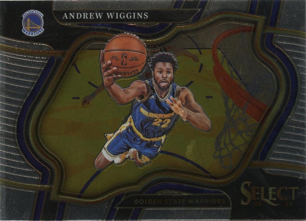 #210 Andrew Wiggins - Golden State Warriors - 2022-23 Panini Select Basketball