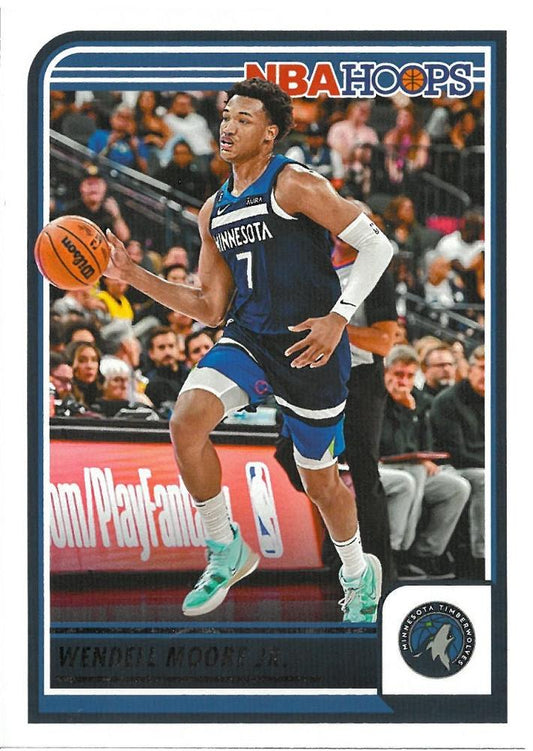 #210 Wendell Moore Jr. - Minnesota Timberwolves - 2023-24 Hoops Basketball