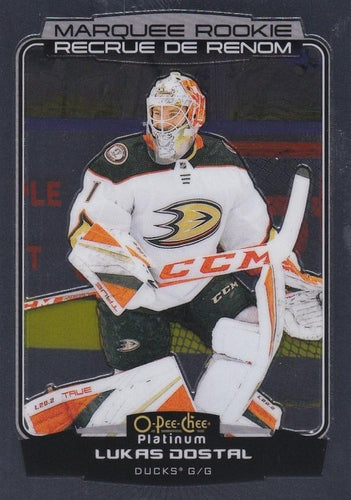 #210 Lukas Dostal - Anaheim Ducks - 2022-23 O-Pee-Chee Platinum Hockey