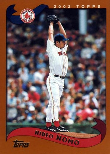#210 Hideo Nomo - Boston Red Sox - 2002 Topps Baseball