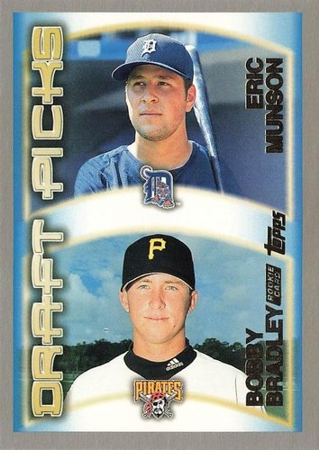 #210 Eric Munson / Bobby Bradley - Detroit Tigers / Pittsburgh Pirates - 2000 Topps Baseball