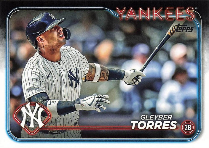 #210 Gleyber Torres - New York Yankees - 2024 Topps Baseball