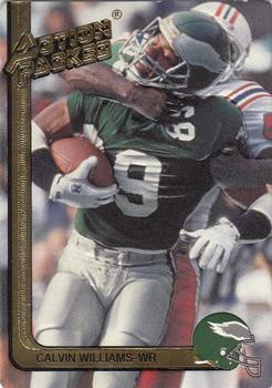 #210 Calvin Williams - Philadelphia Eagles - 1991 Action Packed Football