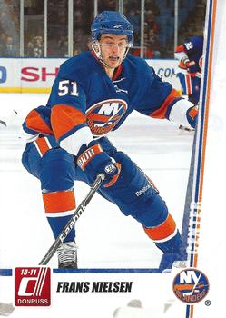 #210 Frans Nielsen - New York Islanders - 2010-11 Donruss Hockey