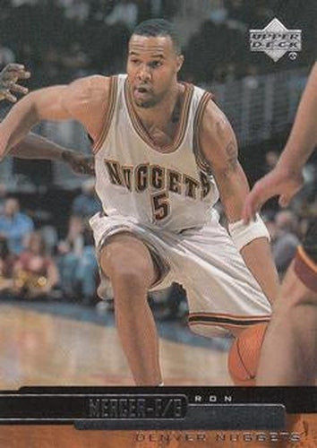 #210 Ron Mercer - Denver Nuggets - 1999-00 Upper Deck Basketball