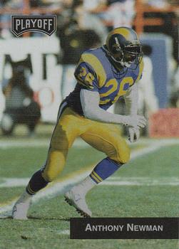 #210 Anthony Newman - Los Angeles Rams - 1993 Playoff Football