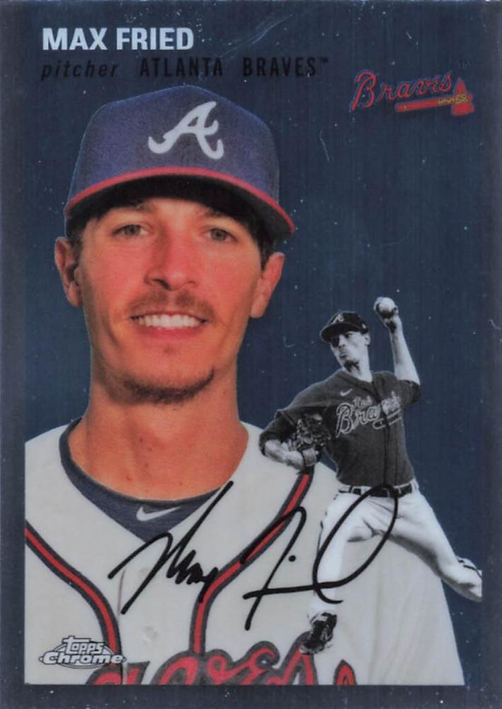 #210 Max Fried - Atlanta Braves - 2023 Topps Chrome Platinum Anniversary Baseball