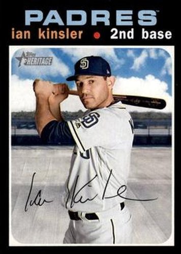 #210 Ian Kinsler - San Diego Padres - 2020 Topps Heritage Baseball