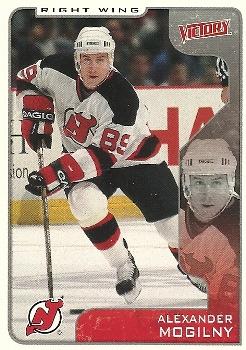 #210 Alexander Mogilny - New Jersey Devils - 2001-02 Upper Deck Victory Hockey