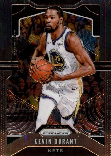 #210 Kevin Durant - Brooklyn Nets - 2019-20 Panini Prizm Basketball