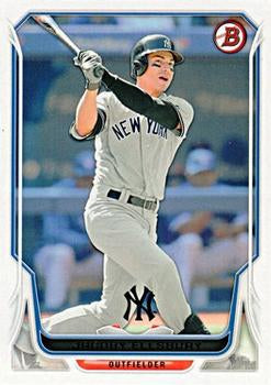#210 Jacoby Ellsbury - New York Yankees - 2014 Bowman Baseball