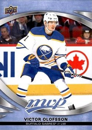 #210 Victor Olofsson - Buffalo Sabres - 2023-24 Upper Deck MVP - Ice Battles Hockey