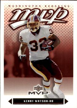 #210 Kenny Watson - Washington Redskins - 2003 Upper Deck MVP Football