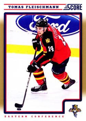 #211 Tomas Fleischmann - Florida Panthers - 2012-13 Score - Gold Rush Hockey