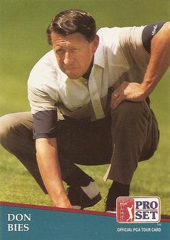 #211 Don Bies - 1991 Pro Set PGA Tour Golf