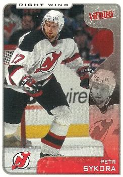 #211 Petr Sykora - New Jersey Devils - 2001-02 Upper Deck Victory Hockey