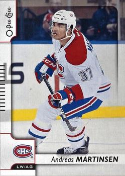#211 Andreas Martinsen - Montreal Canadiens - 2017-18 O-Pee-Chee Hockey