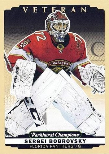 #211 Sergei Bobrovsky - Florida Panthers - 2022-23 Parkhurst Champions Hockey