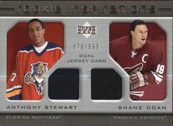 #211 Anthony Stewart / Shane Doan - Florida Panthers / Phoenix Coyotes - 2005-06 Upper Deck Rookie Update Hockey