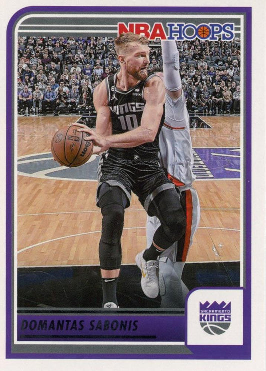 #211 Domantas Sabonis - Sacramento Kings - 2023-24 Hoops Basketball