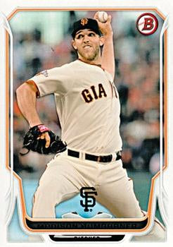 #211 Madison Bumgarner - San Francisco Giants - 2014 Bowman Baseball