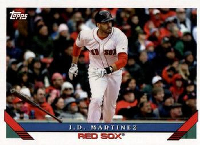 #211 J.D. Martinez - Boston Red Sox - 2019 Topps Archives Baseball