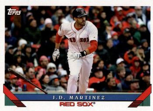 #211 J.D. Martinez - Boston Red Sox - 2019 Topps Archives Baseball